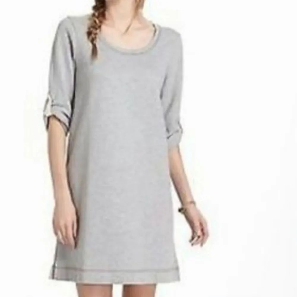 Anthropologie E by Eloise Grey Sweater Dress Women’s Small